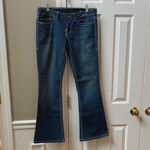 William Rast Dark Blue Flare Jeans